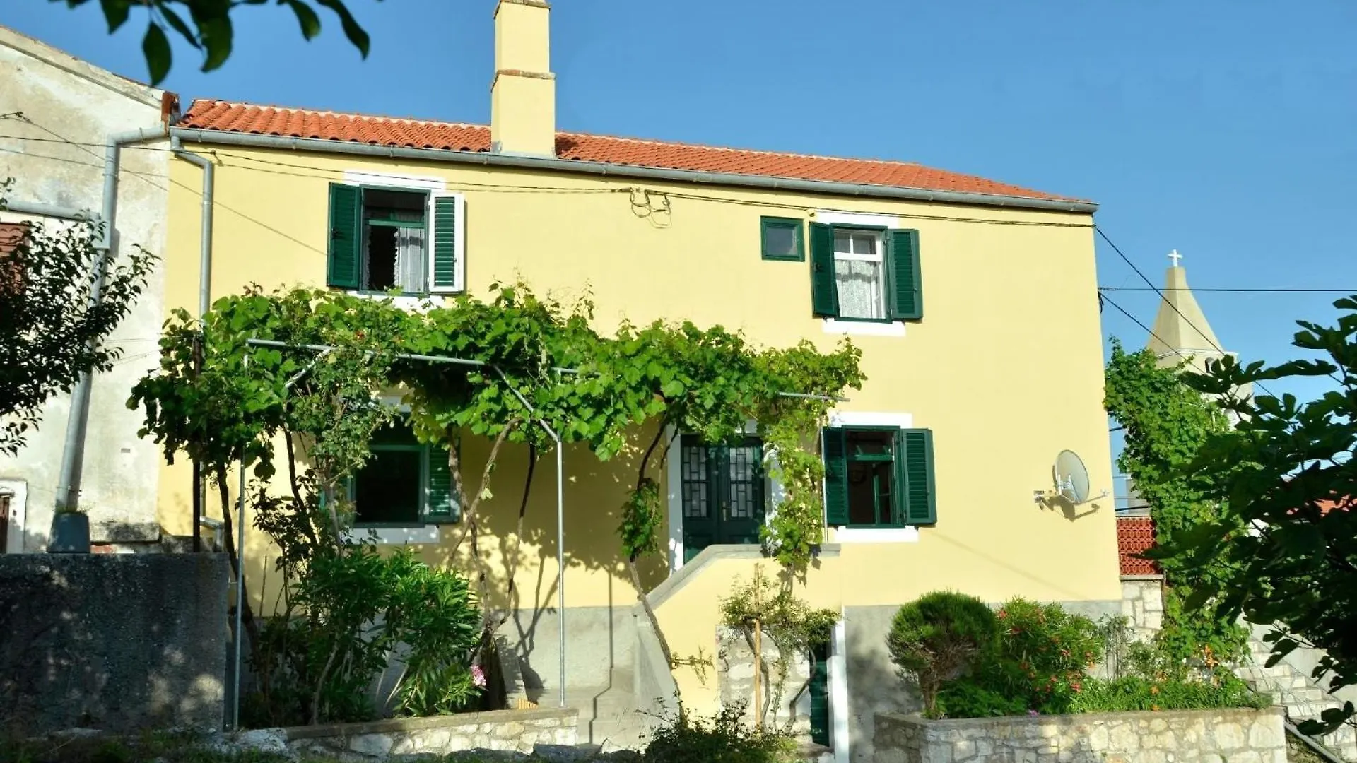 Insel Cres, Stivan, Liebevoll Restauriertes Dorfhaus Ueber Der Adriabucht Merascica location